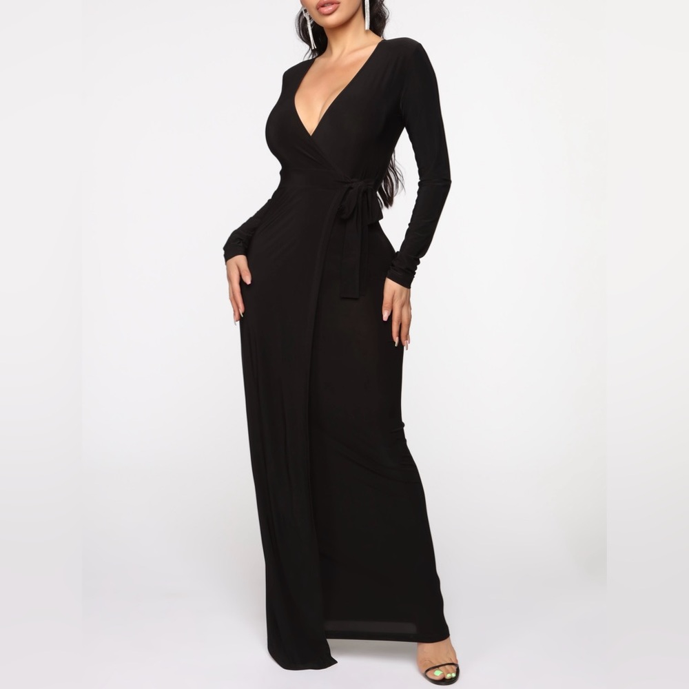Maxi Wrap Dress Size S